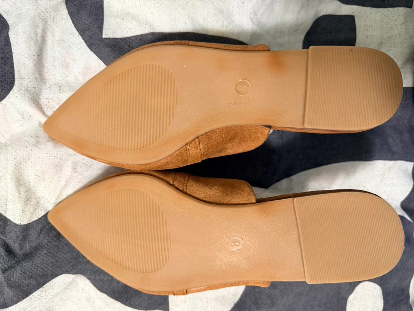 Brown Suede Mules - Size 8 - photo 3