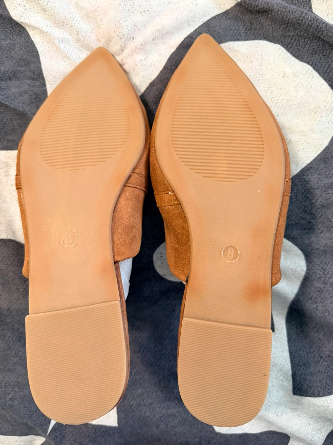 Brown Suede Mules - Size 8 - photo 2