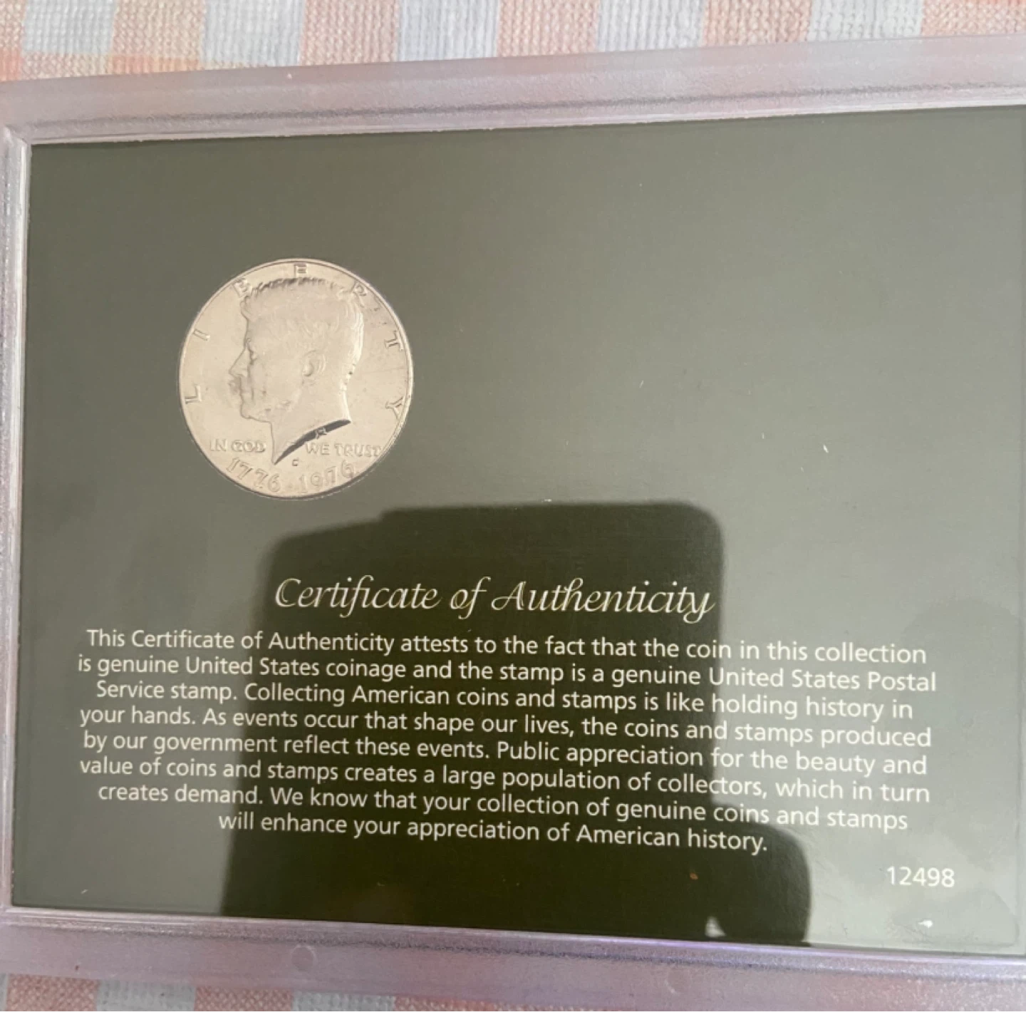 John F. Kennedy Bicentennial Coin & Stamp Collection - photo 2