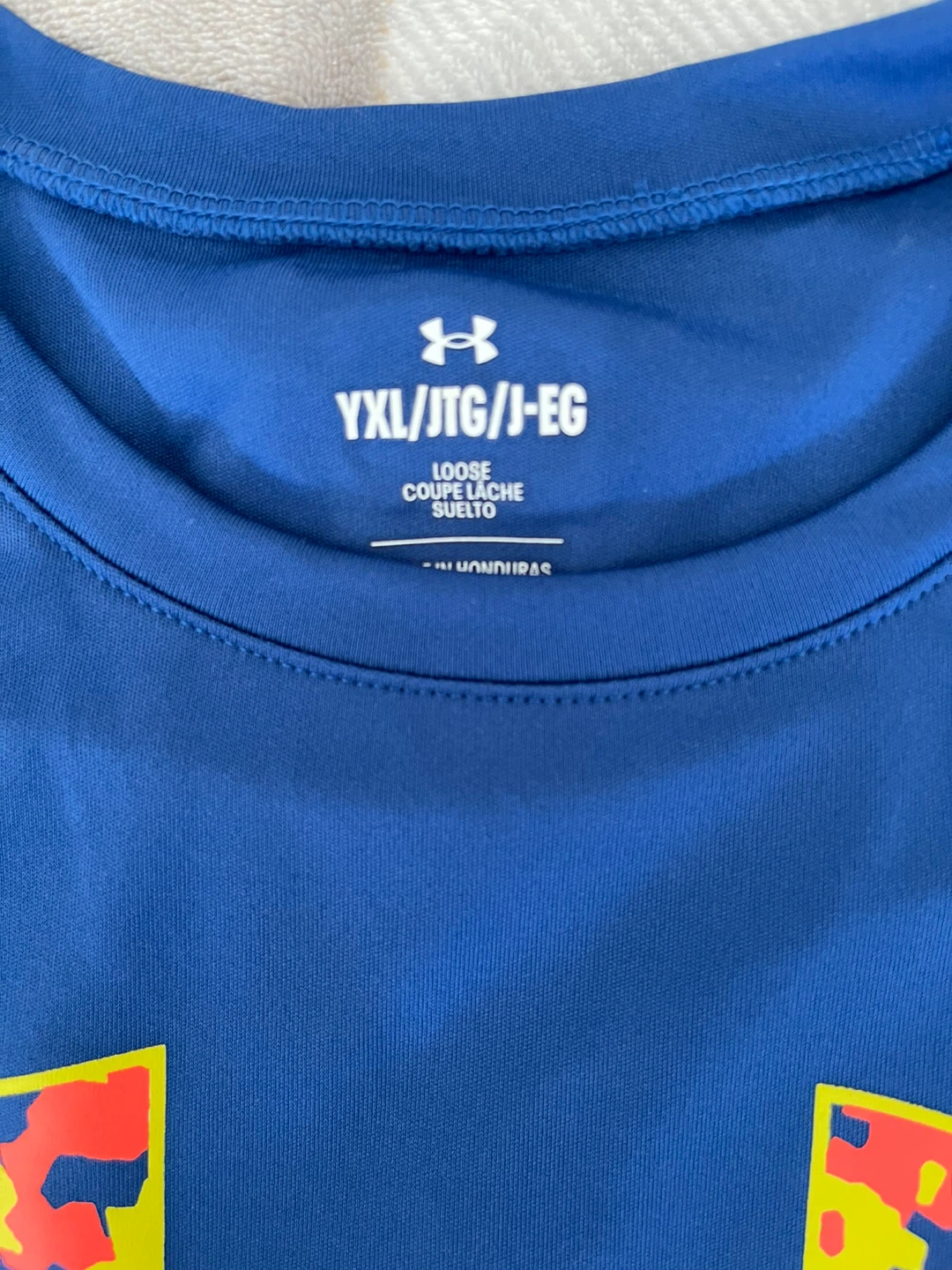 Under Armour Blue Sleeveless T-Shirt Youth YXL - photo 2