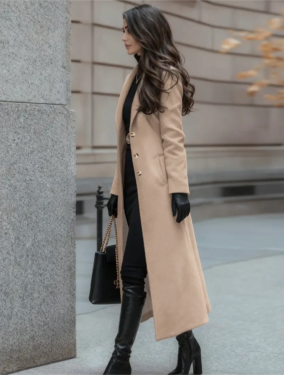 New Beige Long Coat - photo 2