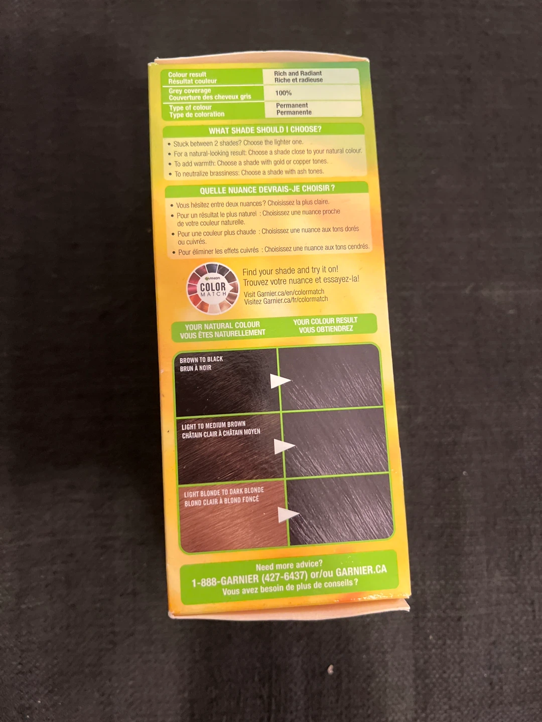 Garnier Nutrisse Black Hair Dye - photo 2