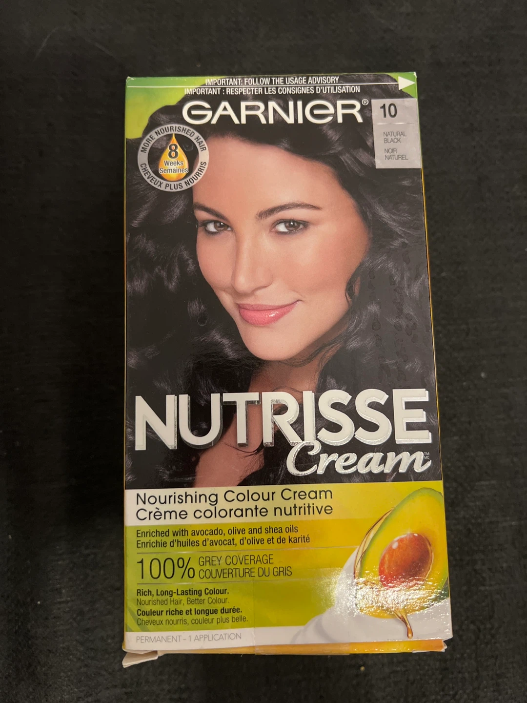Garnier Nutrisse Black Hair Dye
