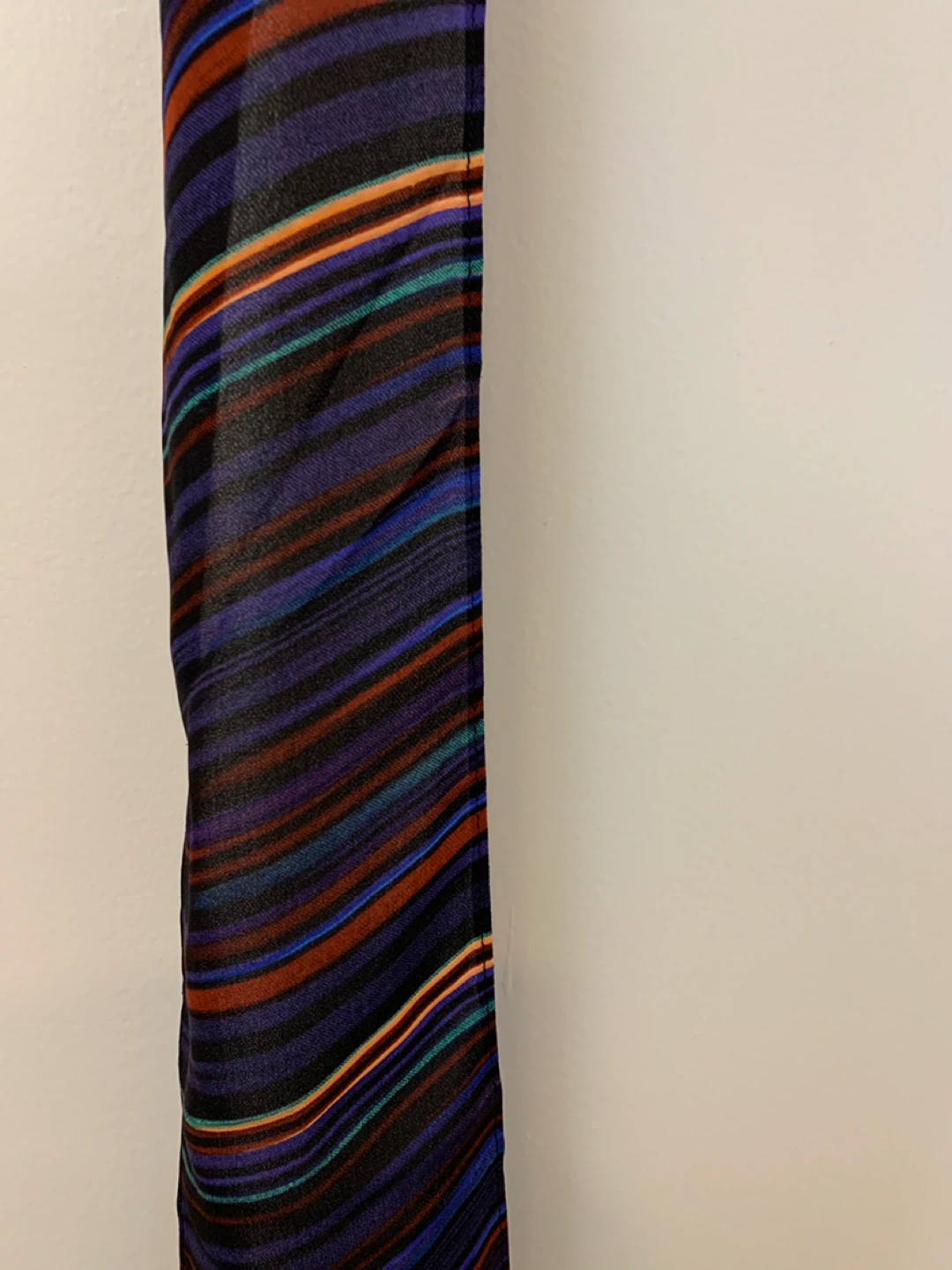 BCBGMAXAZRIA Striped scarf