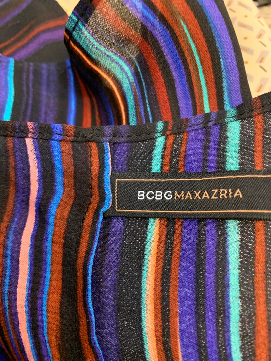 BCBGMAXAZRIA Striped scarf - photo 2