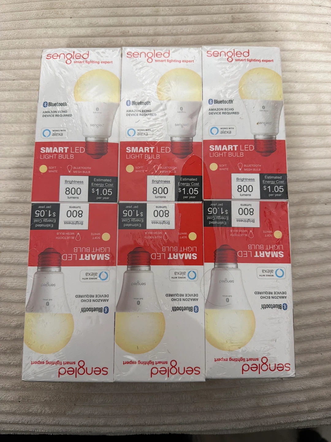 Sengled Smart LED Light Bulb - Soft White (6 Pack)