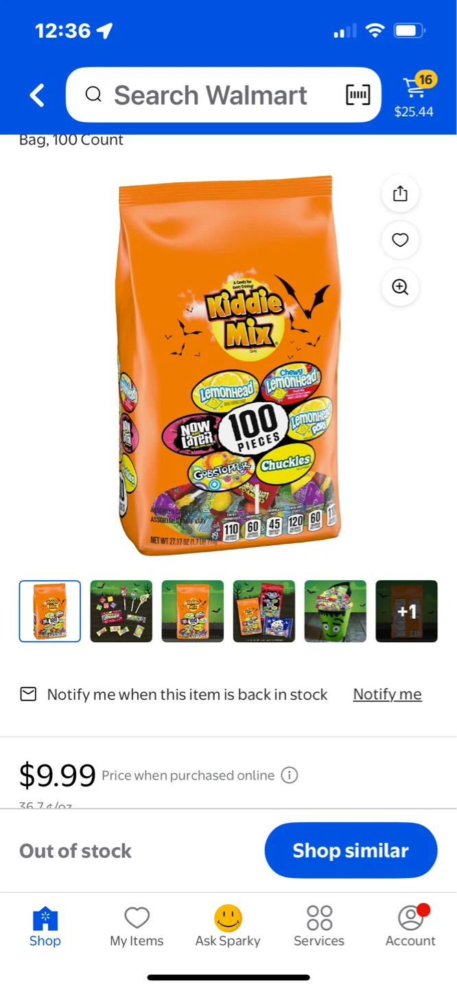 Kiddie Mix Assorted Candy Bag - 100 Pieces - photo 2
