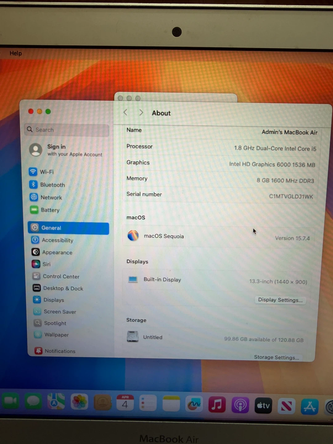 Apple MacBook Air 13-inch 2017 - photo 3
