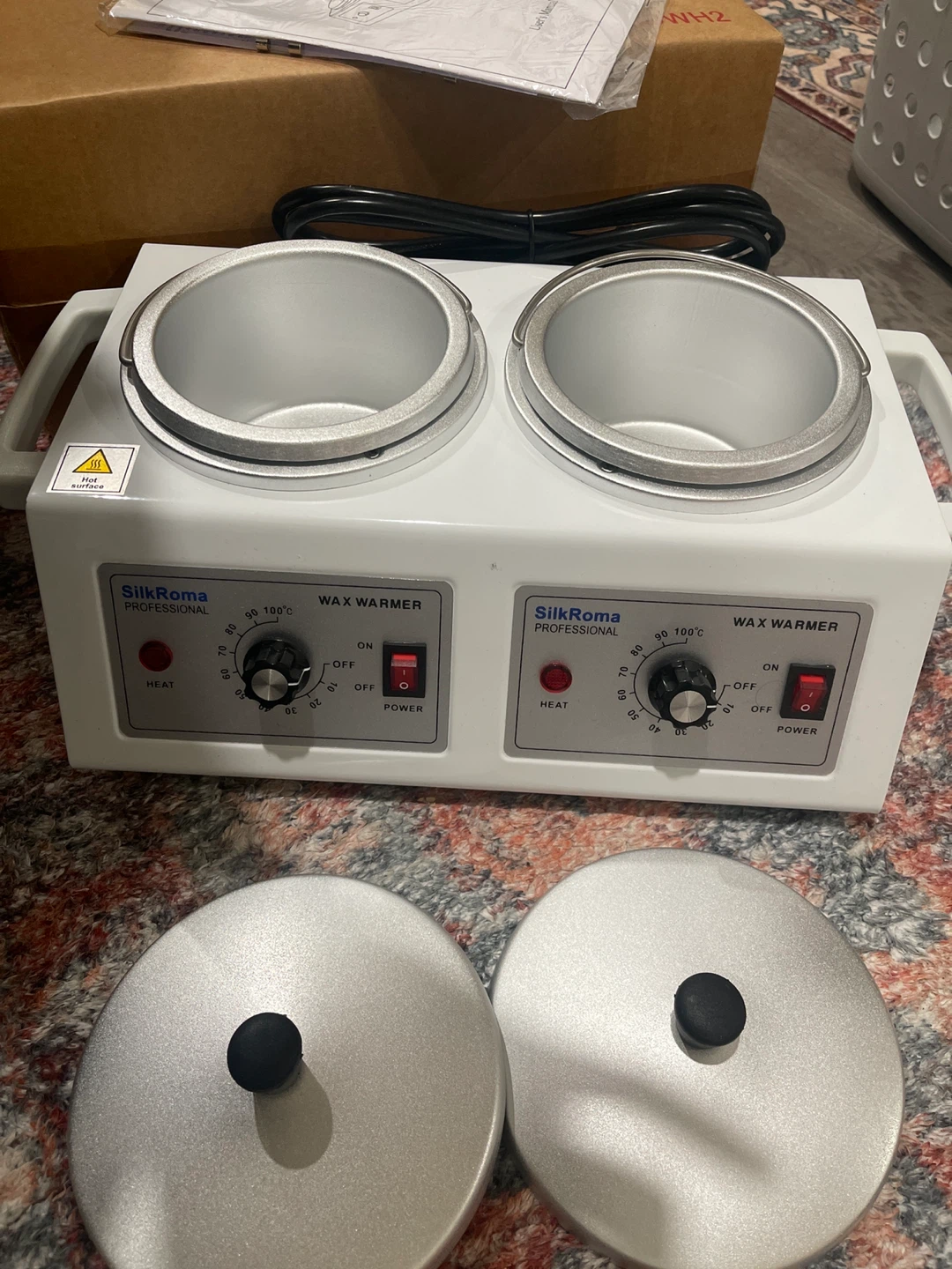 SilkRoma Professional Double Wax Warmer - photo 2