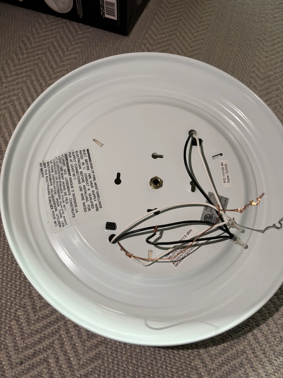 2 Flush Mount Ceiling Light Fixture - photo 2