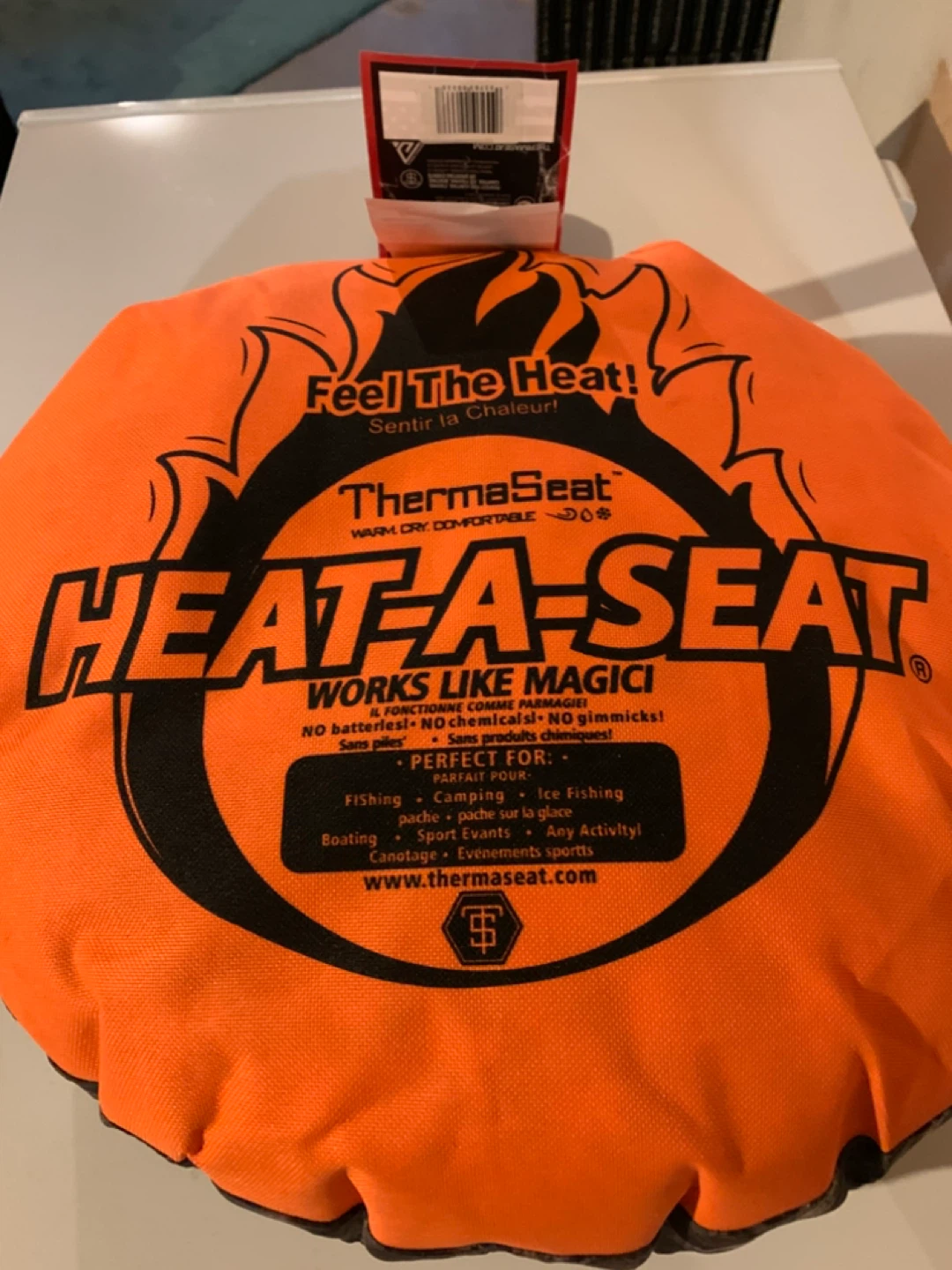 ThermaSeat Heat-A-Seat Portable Warming Seat Pad