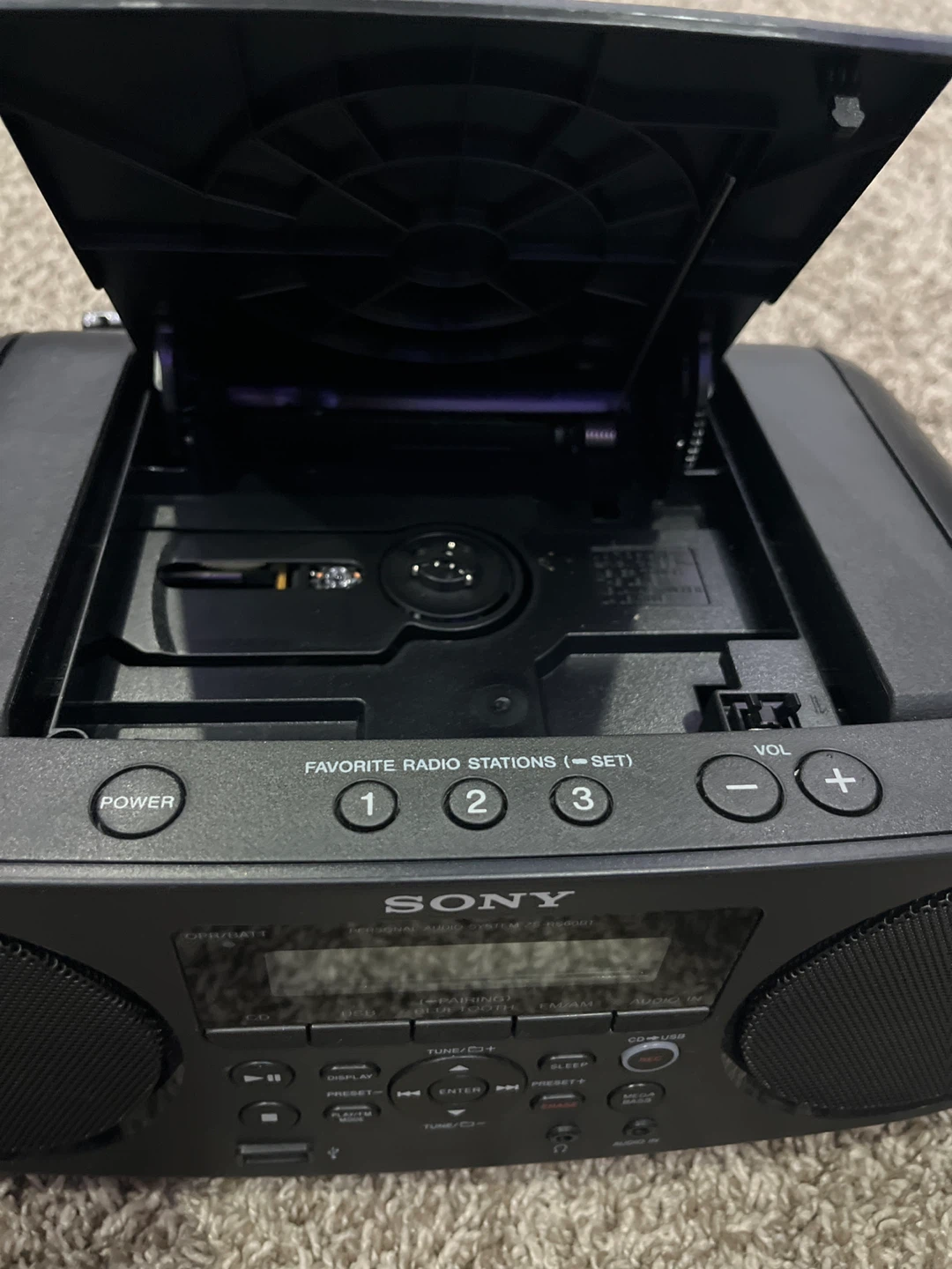 Sony Personal Audio System ZS-RS60BT CD Boombox Radio - photo 4