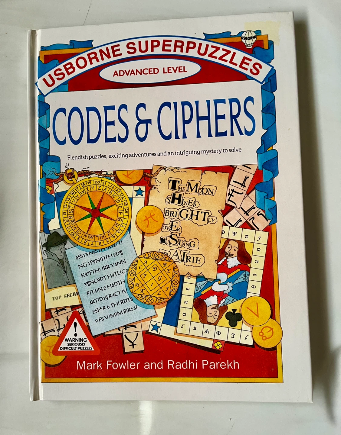 NEW Usborne Superpuzzles: Codes & Ciphers (Advanced Level)