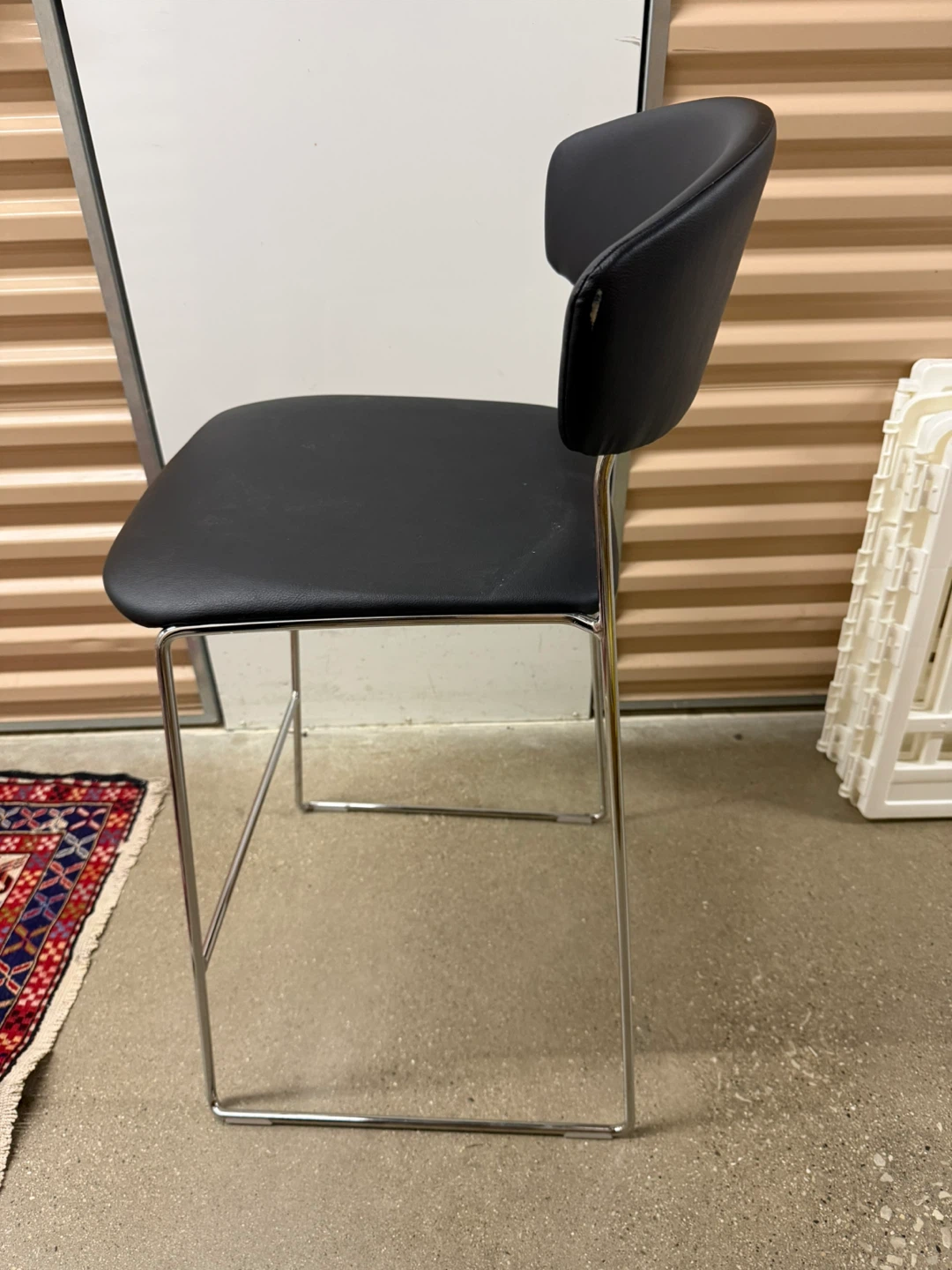 CB2 Italian Black Counter Stool - fornasarig brand - photo 3