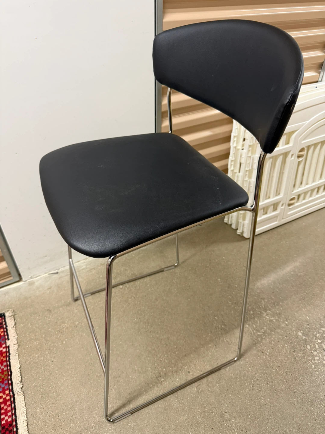 CB2 Italian Black Counter Stool - fornasarig brand - photo 2
