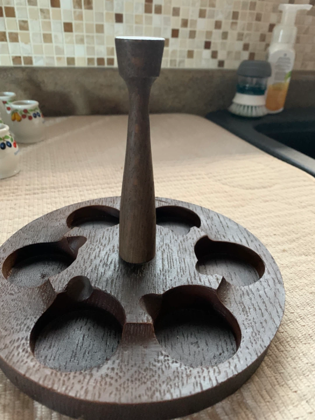 Schnapspfeife Set with Wooden Stand - photo 4
