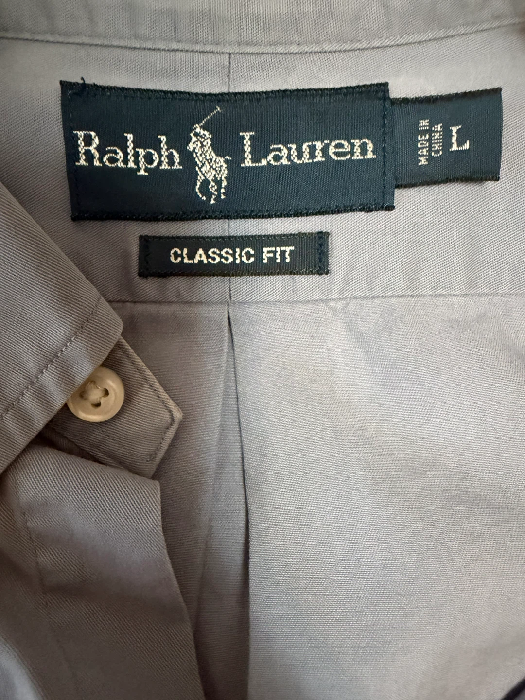 Vintage Ralph Lauren Classic Fit Shirt Blue L - photo 3
