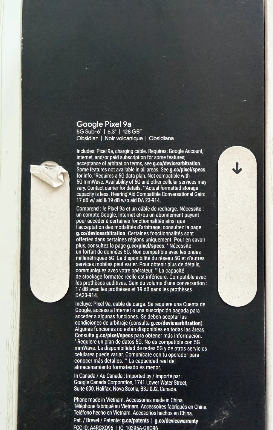 Google Pixel 9a Black 128GB - photo 4