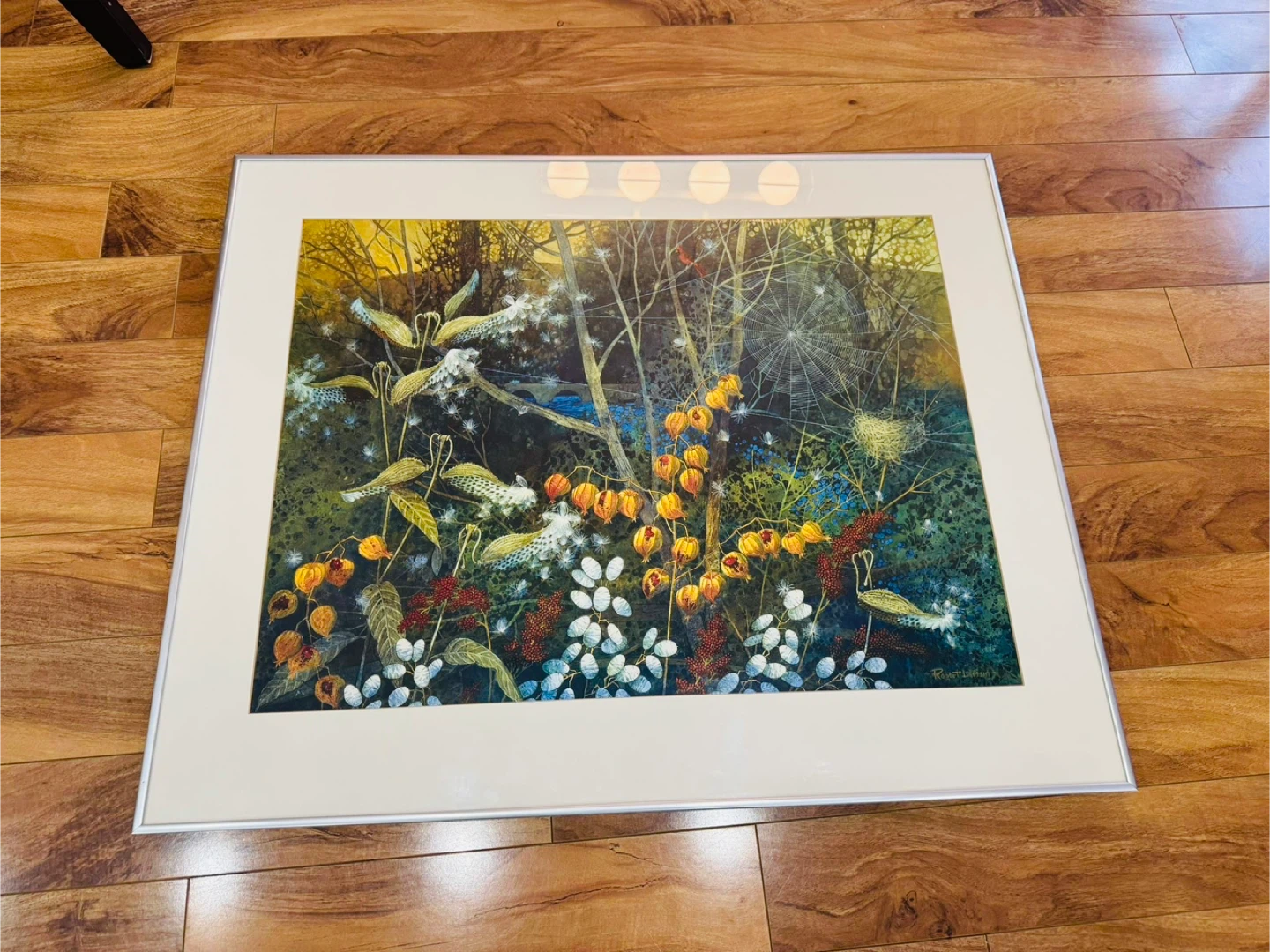 Large Framed Robert Laessig Nature Art Print - photo 3