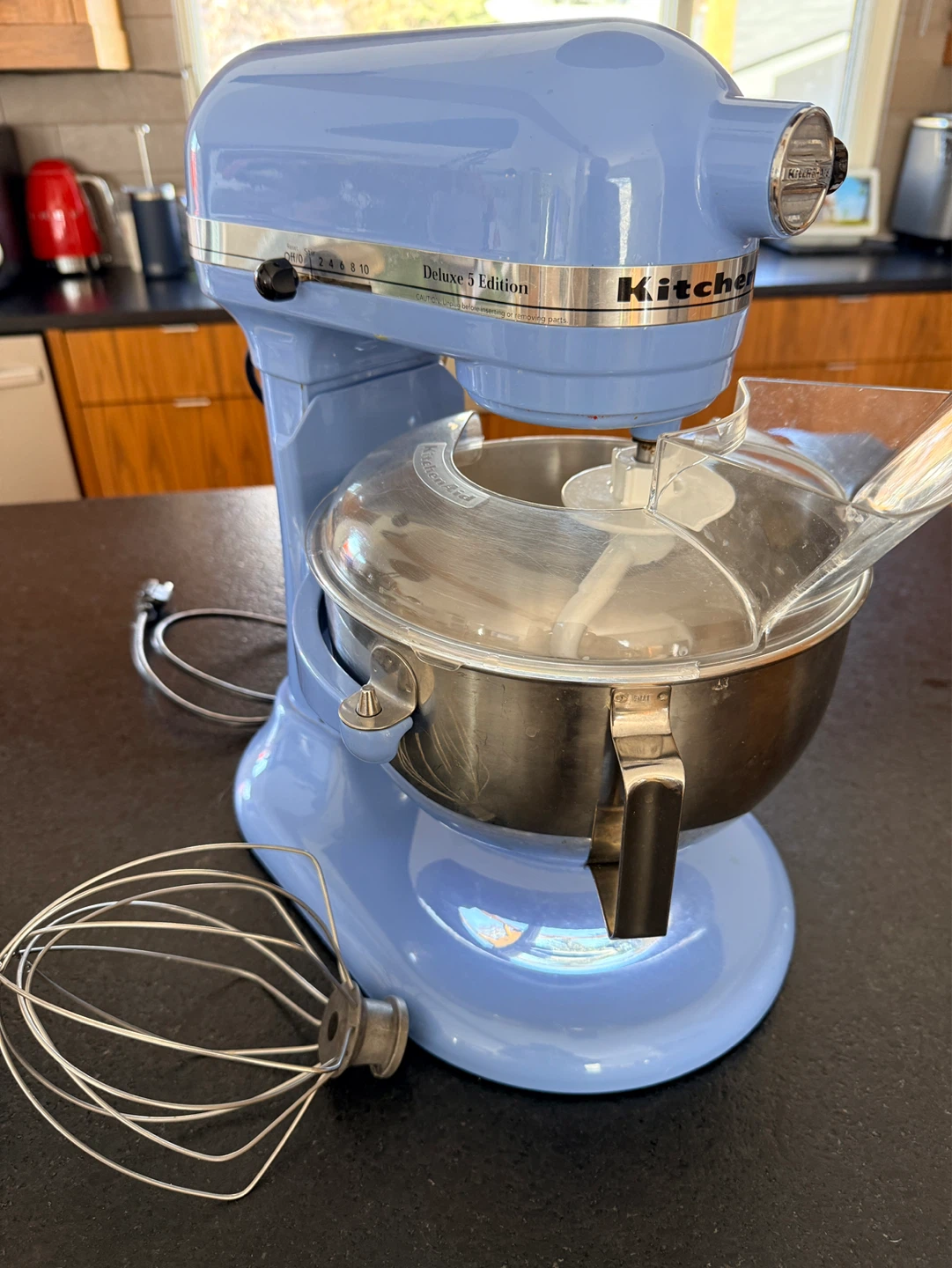 KitchenAid Deluxe 5 Edition Stand Mixer - Ice Blue