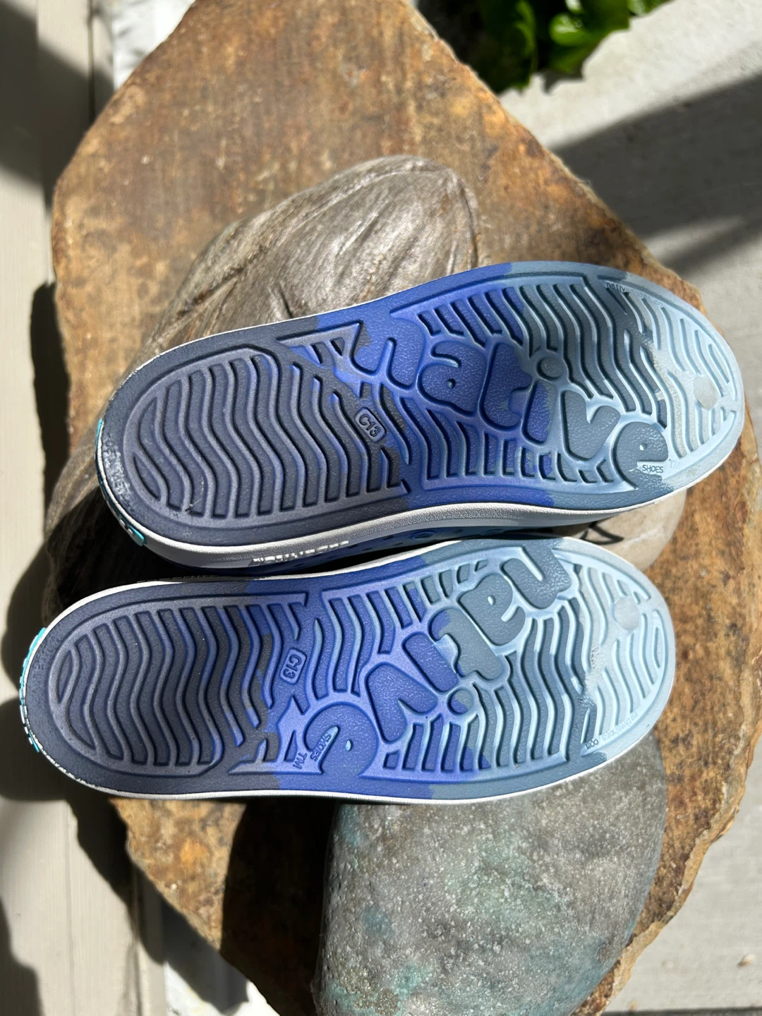 Native Shoes Jefferson Lite Slip-On Blue Camo Kids Size C 13 - photo 4