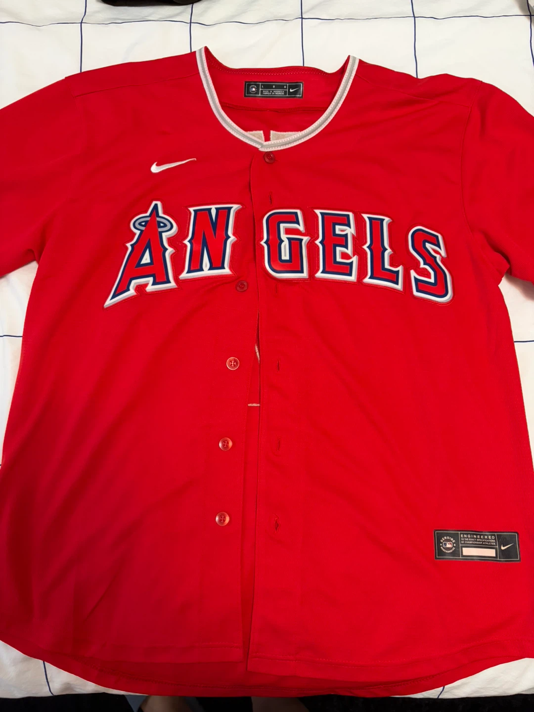 LA Angels Shohei Ohtani #17 Jersey Size L - photo 2