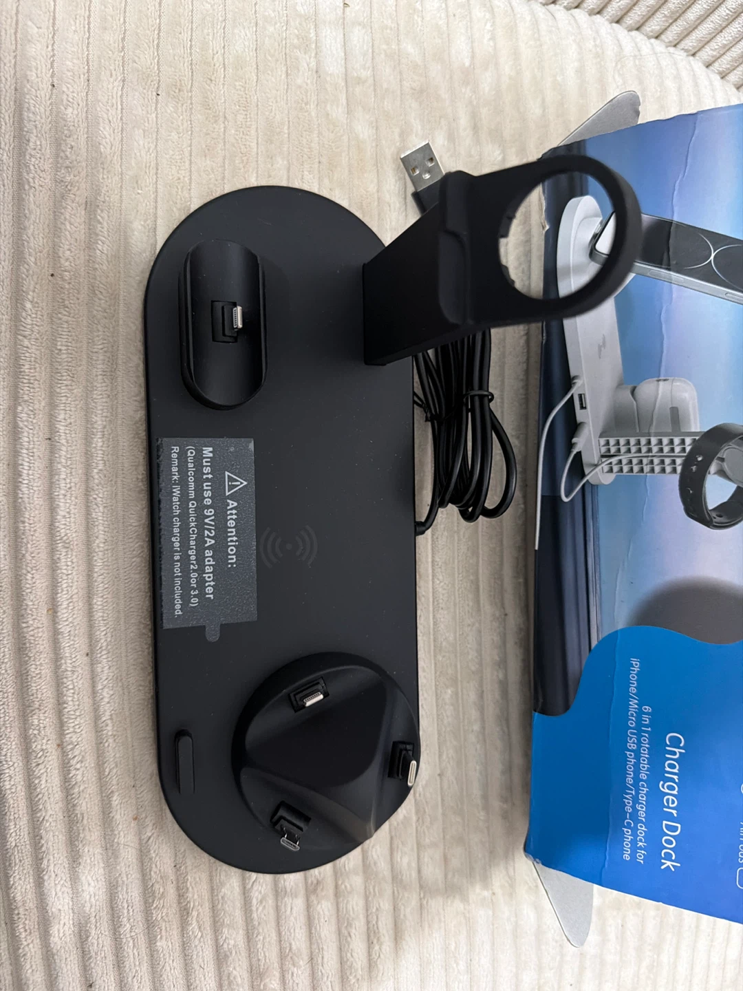 Multi-Function Charging Stand for iPhone, Watch, AirPods - photo 4