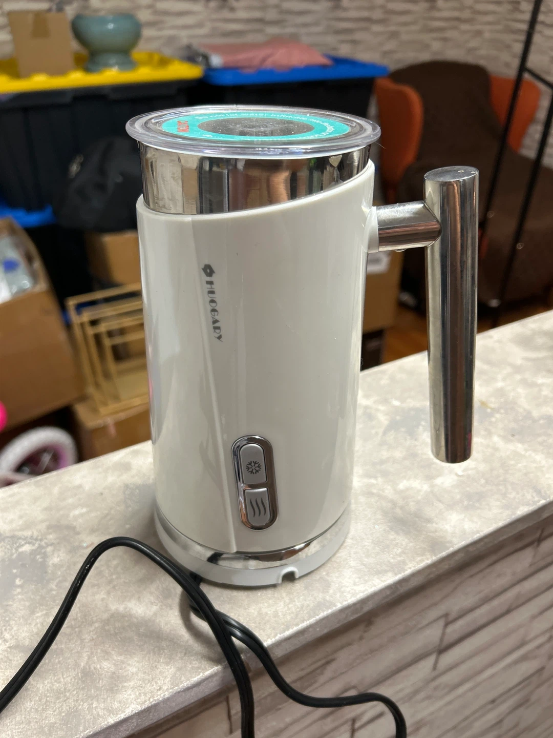 HUGOARMY Automatic Milk Frother and Warmer