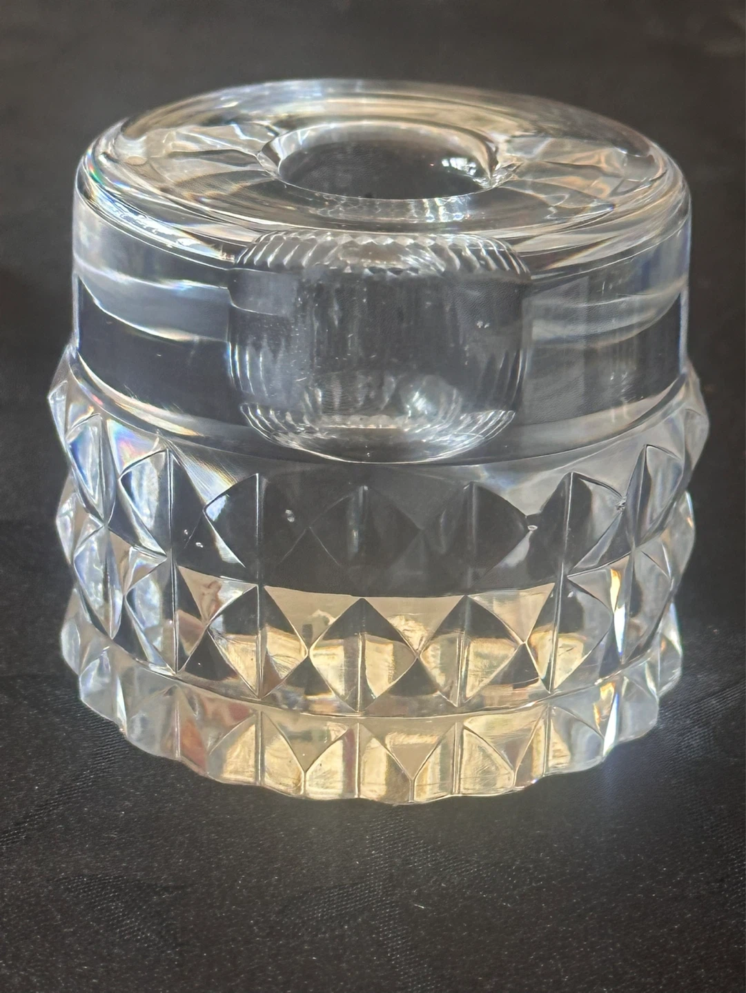 Signed Orrefors Candlestick Holder Made in Sweden - photo 2