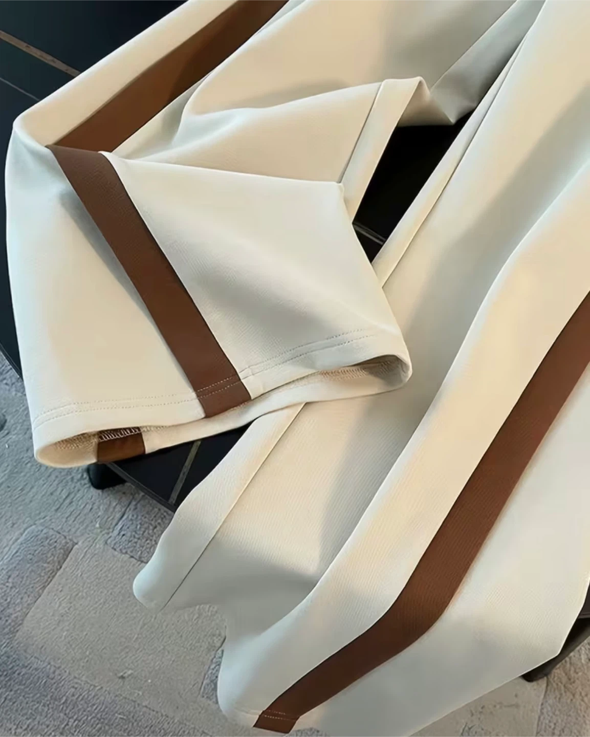 New Cream and brown tracksuit set - photo 5