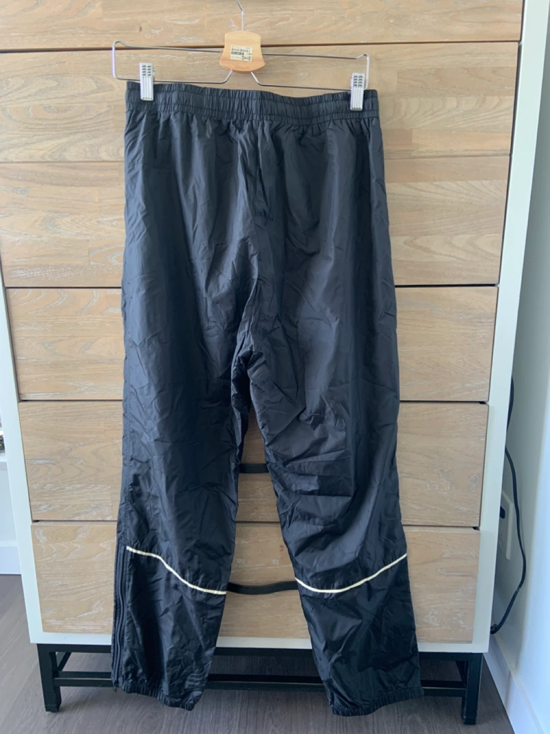 Acne Studios Black Nylon Track Pants - photo 5