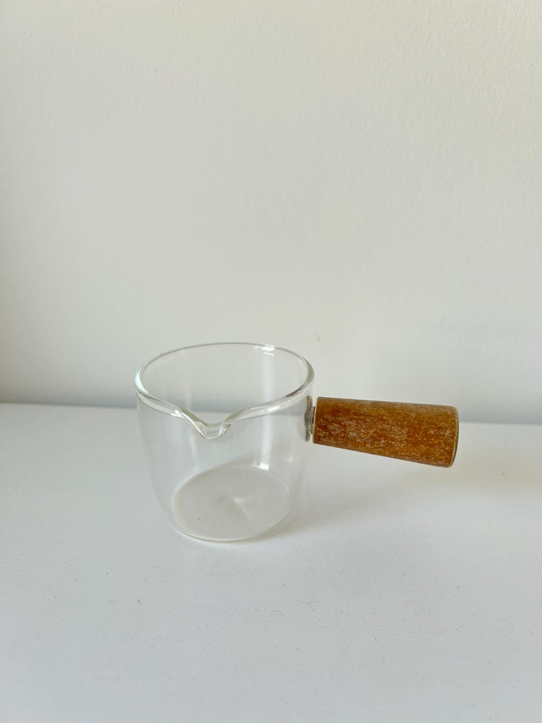 Espresso cup with Wooden Handle