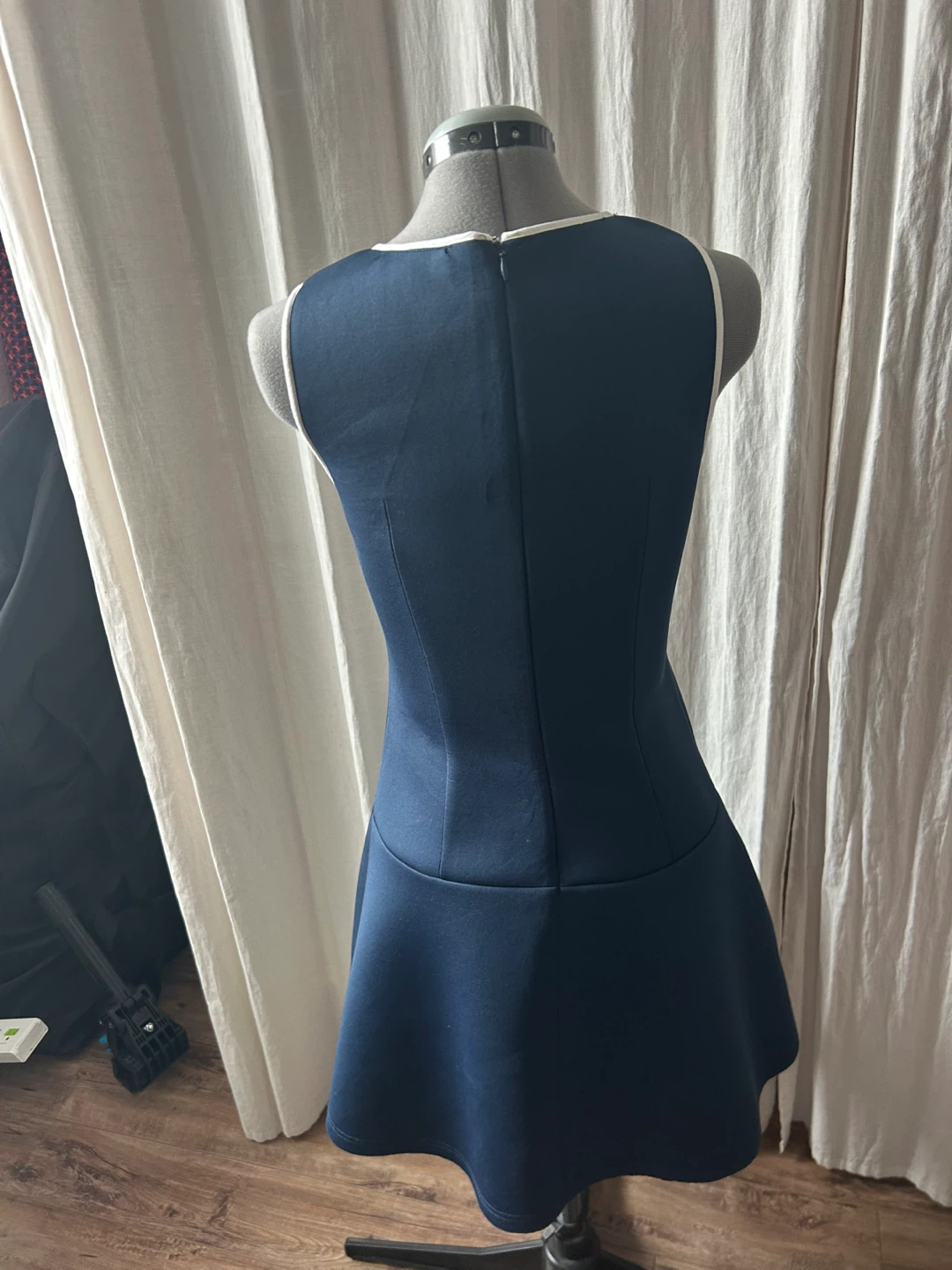 VINTAGE Dress with White Trim - photo 3