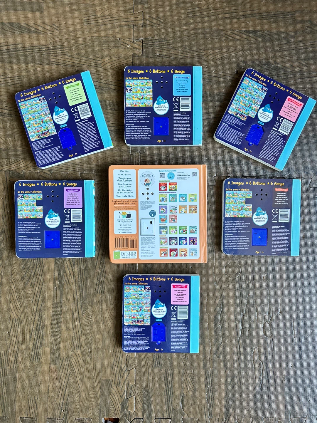 Ditty Bird Interactive Board Books - Set of 6 - photo 2