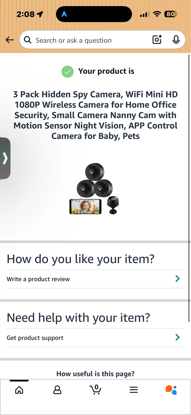 3 Pack HD Battery IP Camera - photo 2