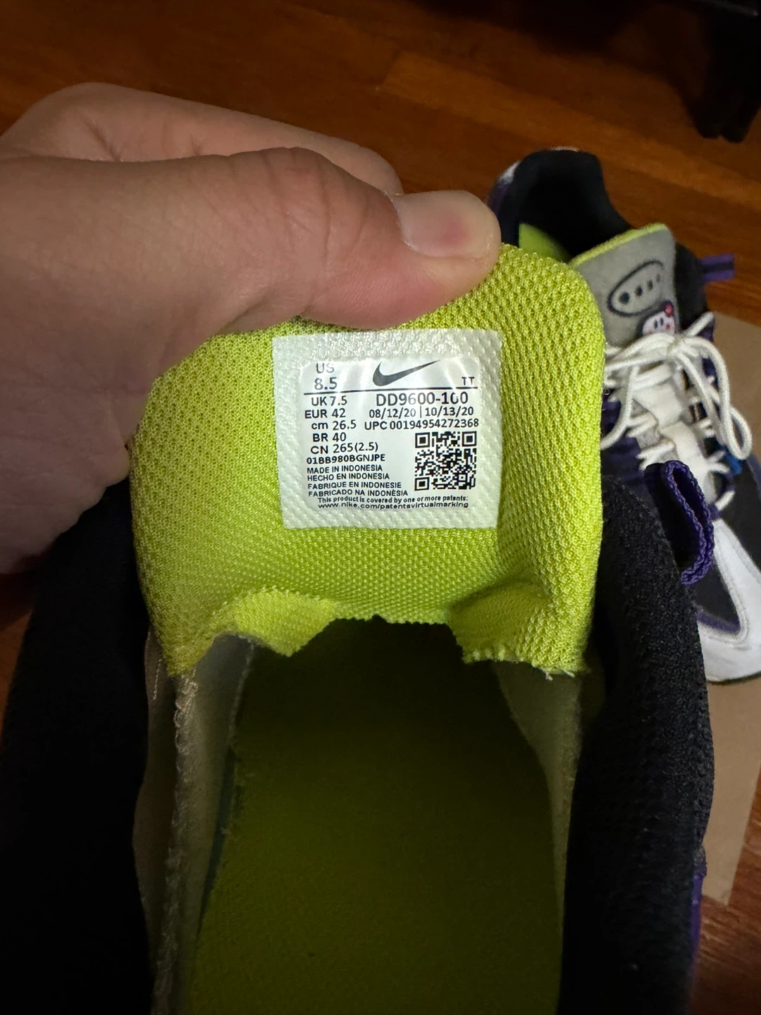 Nike Air Max 95 Kaomoji Size 8.5 - photo 4