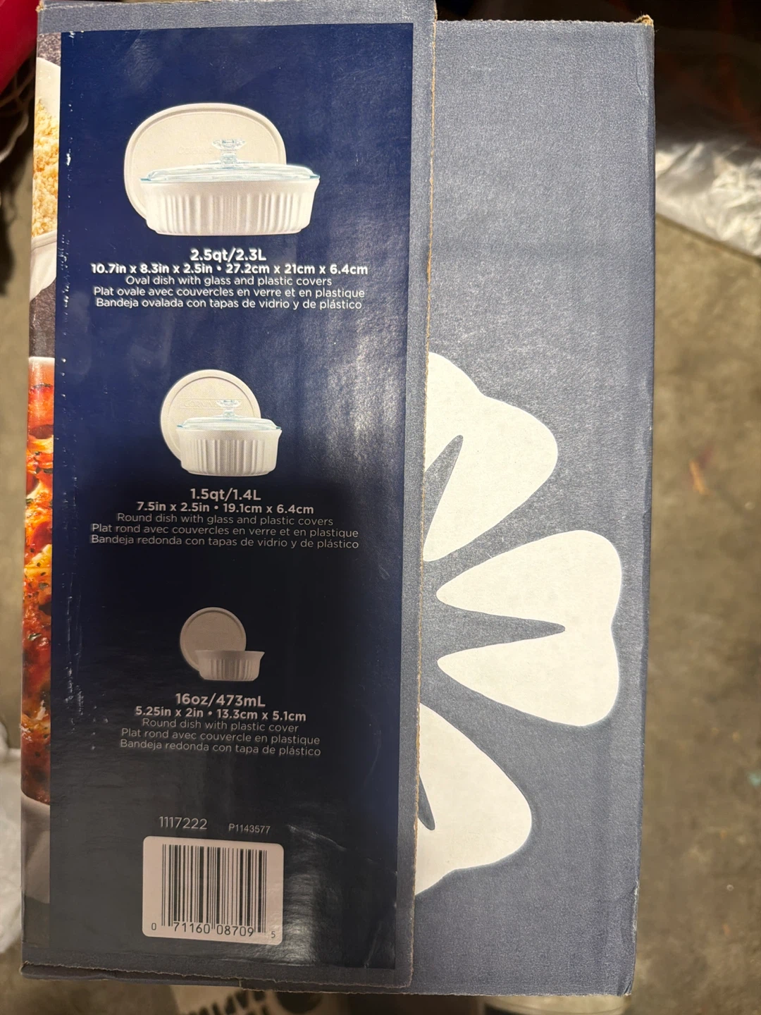 CorningWare French White Bakeware Set - photo 2