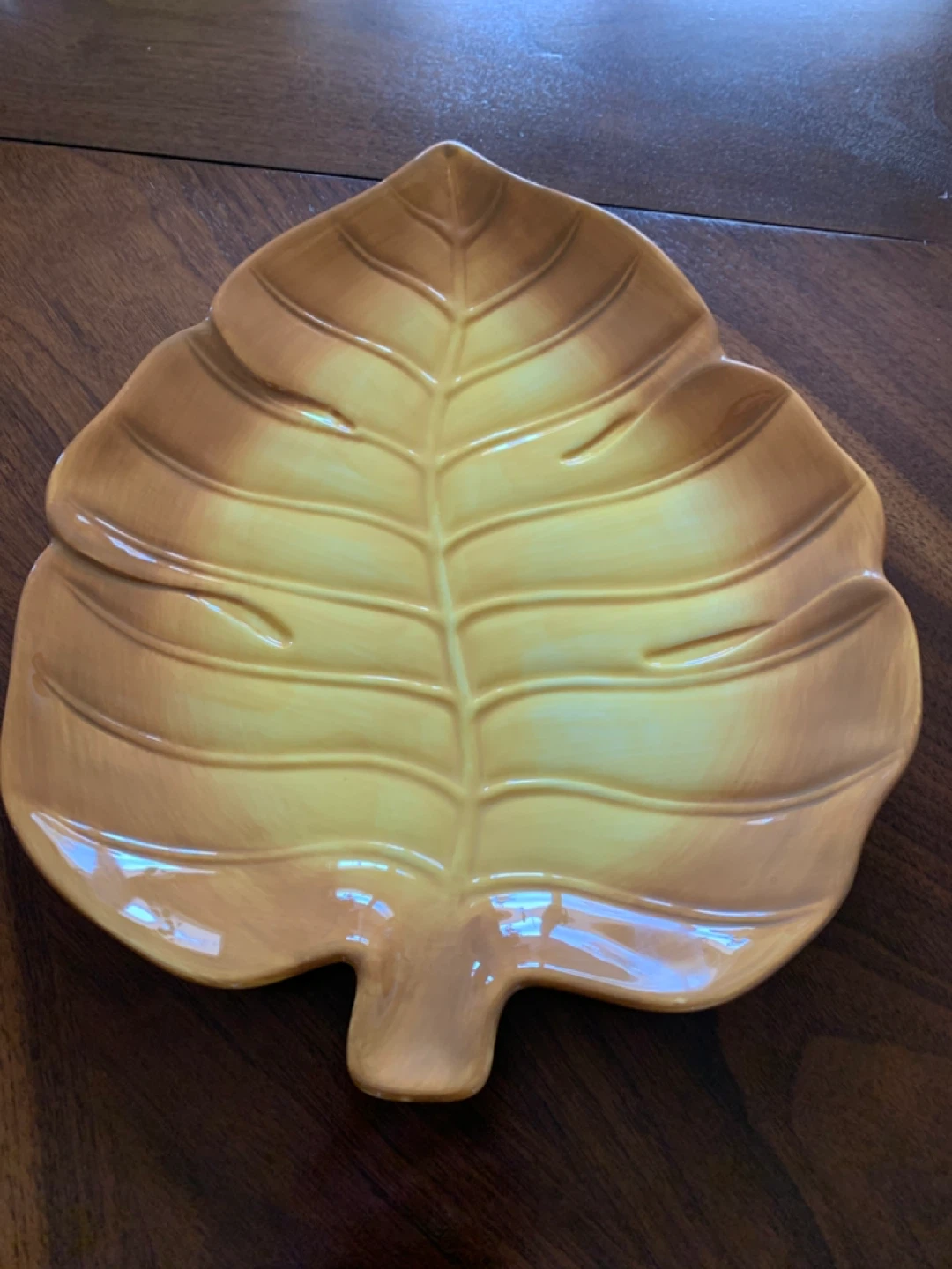 Laurie Gates Leaf Serving Platter