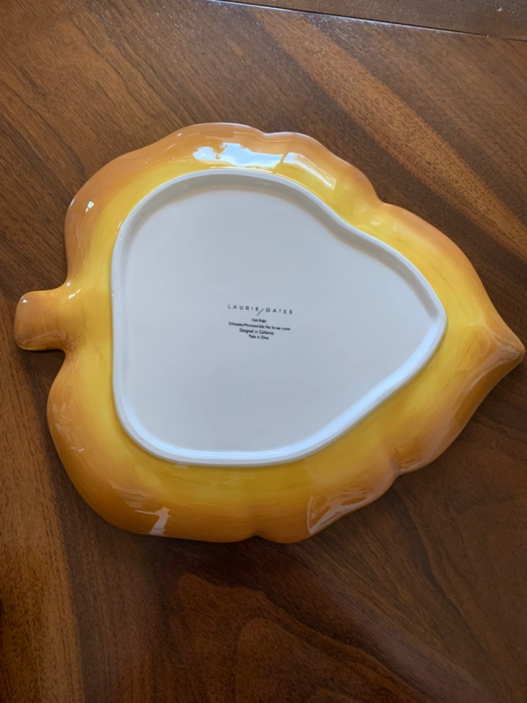 Laurie Gates Leaf Serving Platter - photo 2