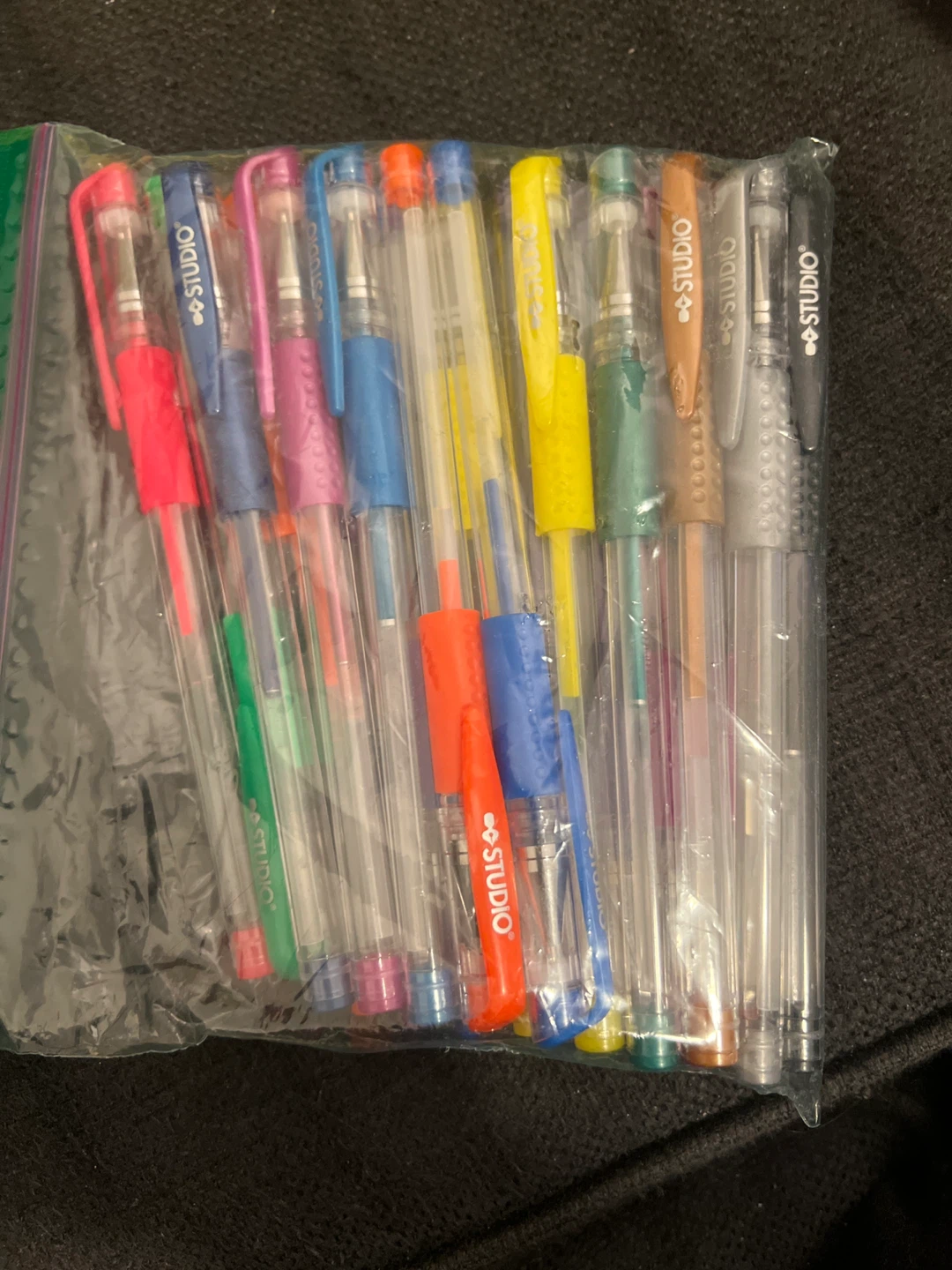 Gel pens