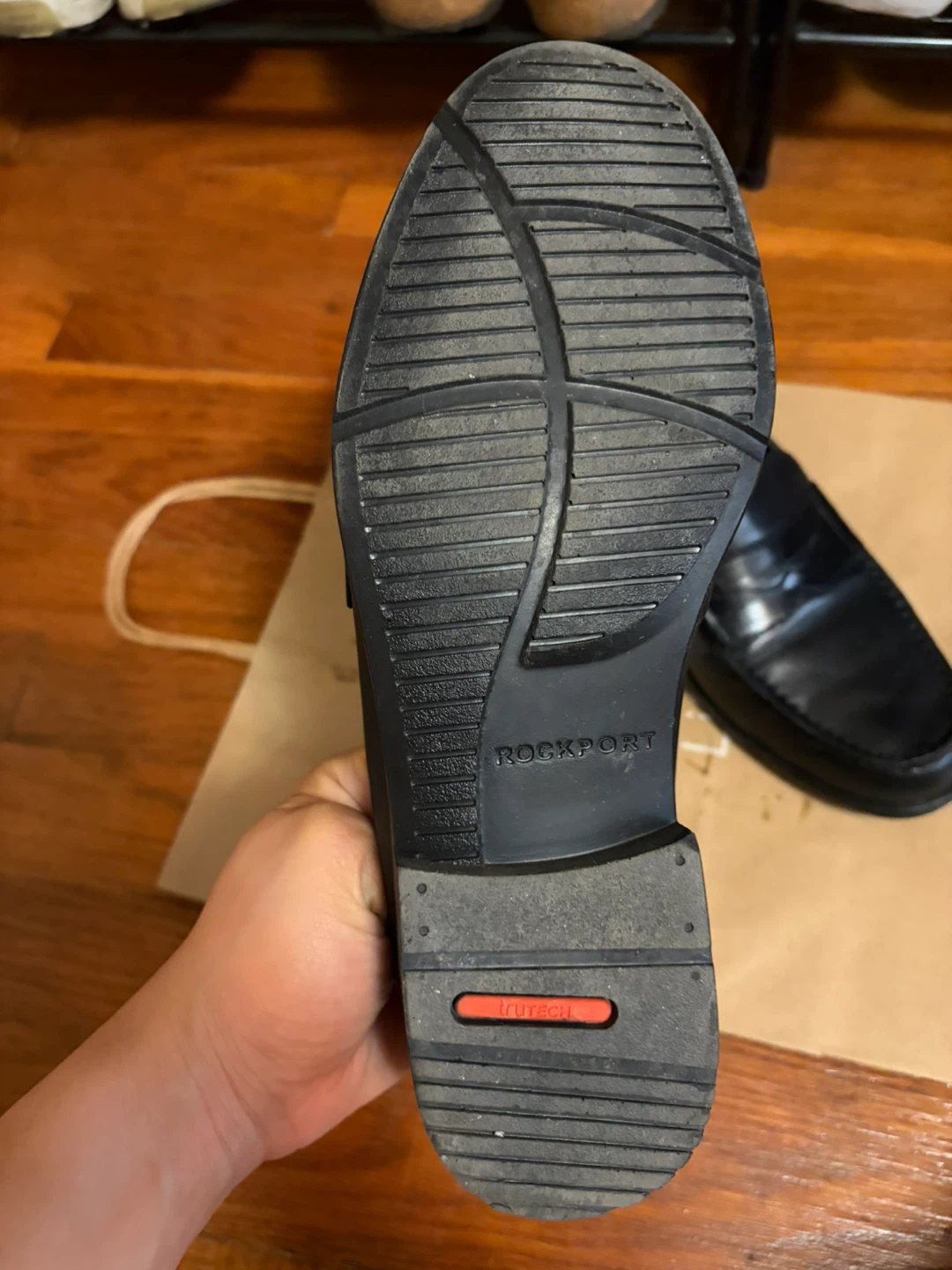 Rockport Men's Black Loafer Size 7.5 - photo 4