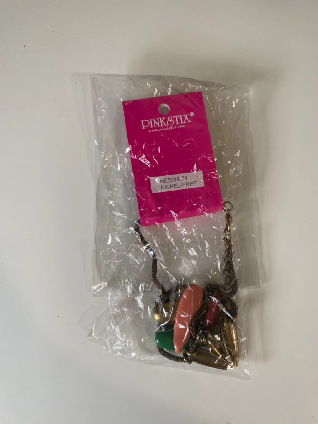 PinkStix Necklace Brand New - photo 2