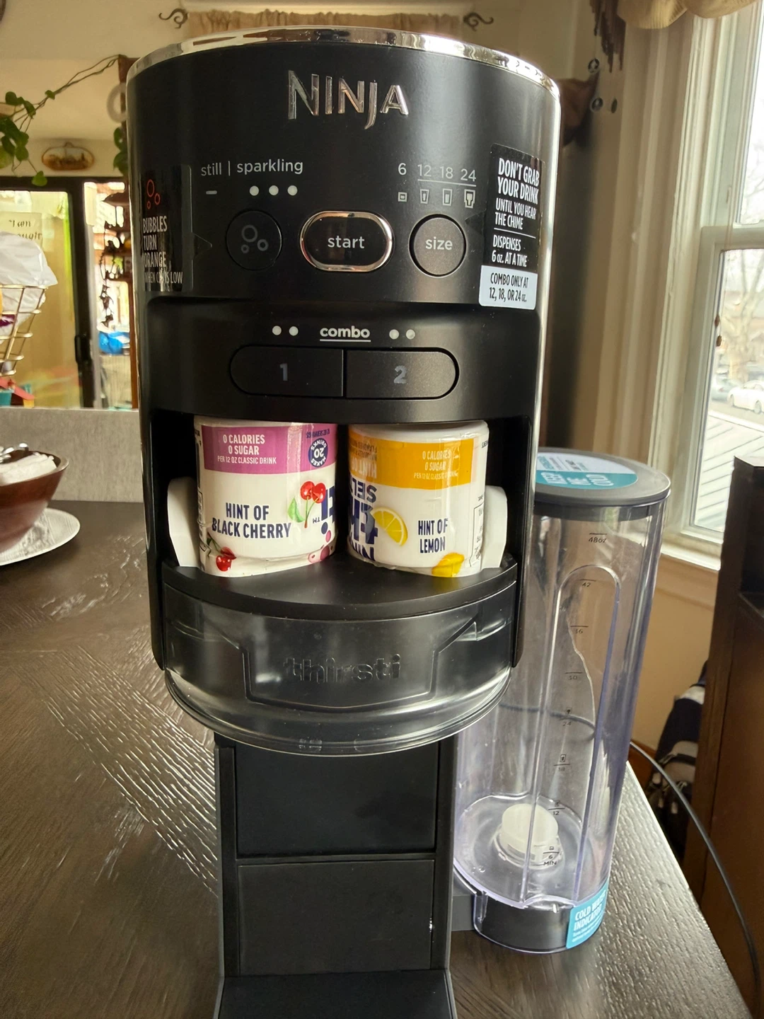 Ninja Thirsti Drink System – Soda & Flavored Water Maker - photo 2
