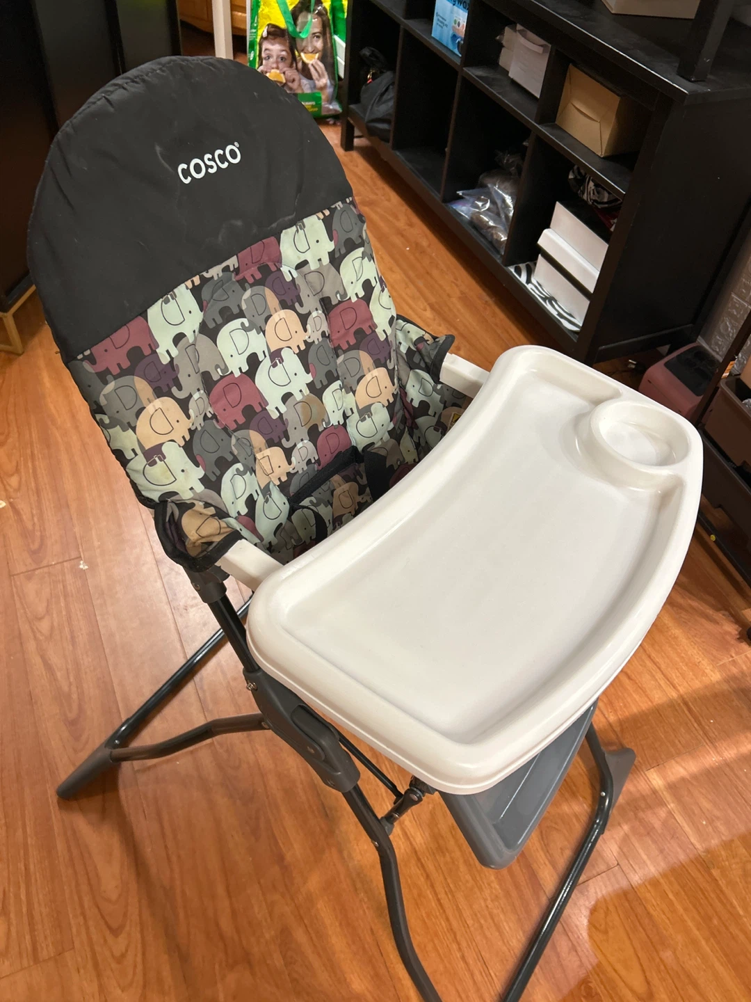 Cosco Elephant Print High Chair