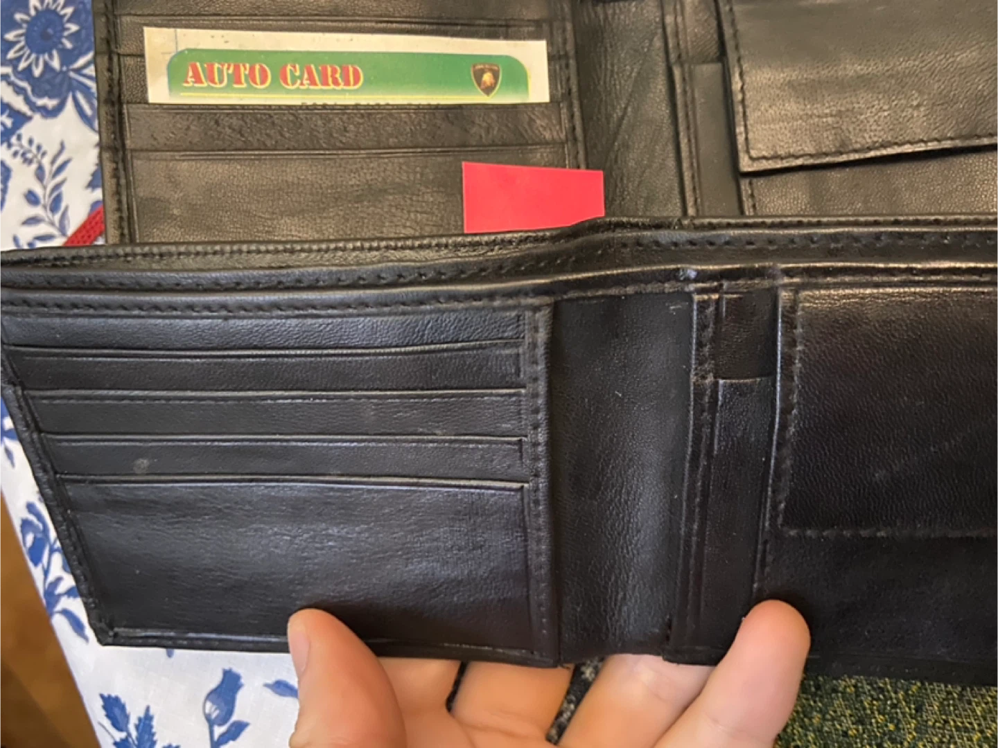 2 Black Genuine Leather Bifold Wallet ($10 each) - photo 4