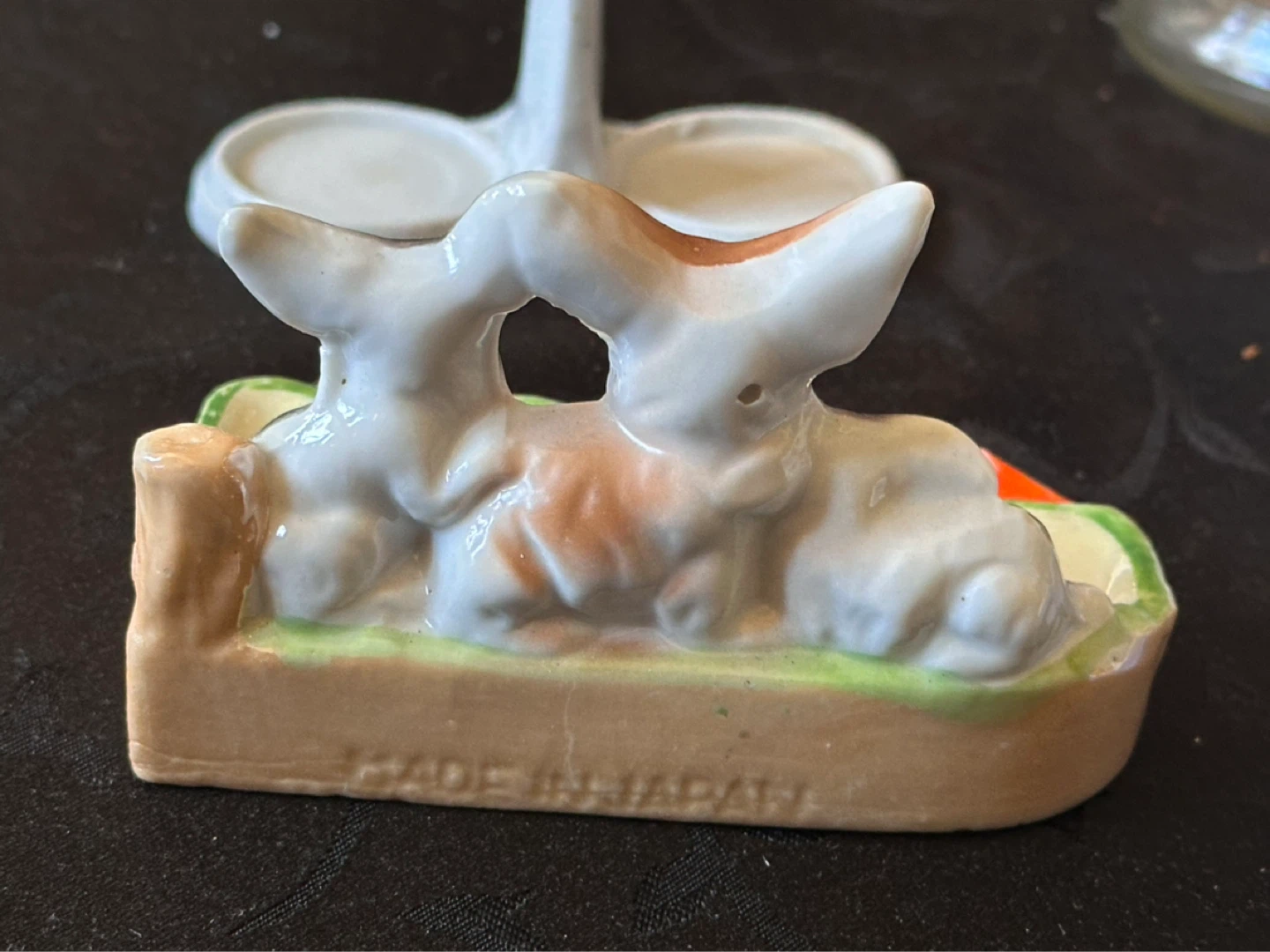 German salt and pepper stand , Japanese Scottie Ashtray - photo 3