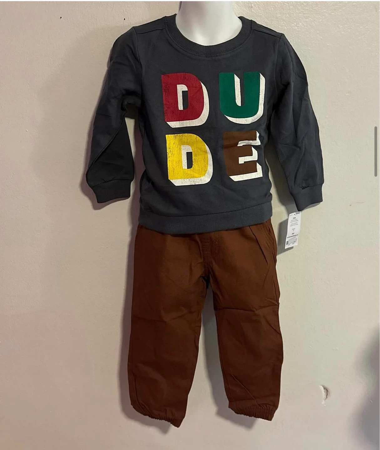 BOYS 2PC PANTS SUITE (SIZE: 24 MONTHS)