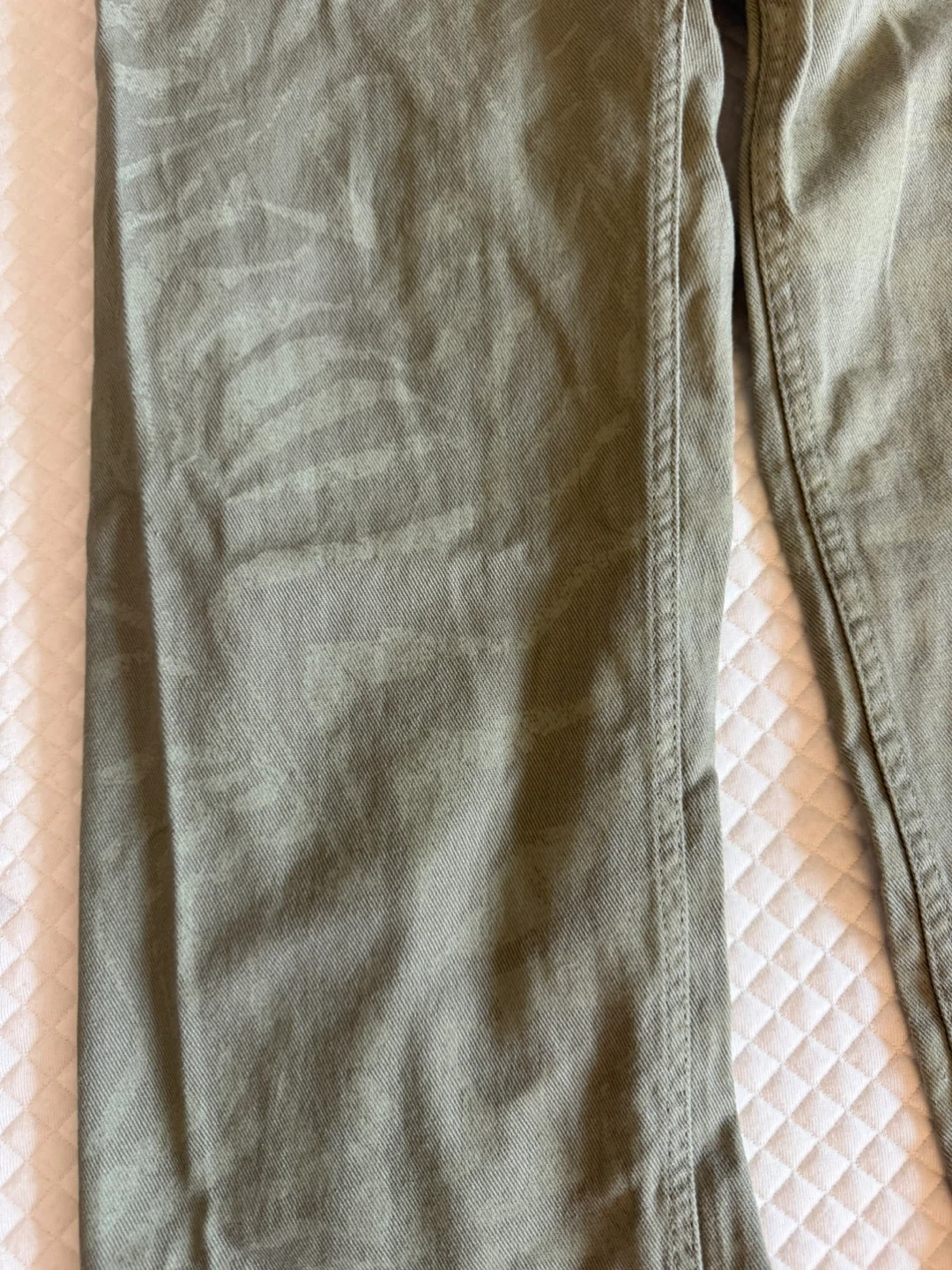 Khaki Zebra Print Jeans - photo 5