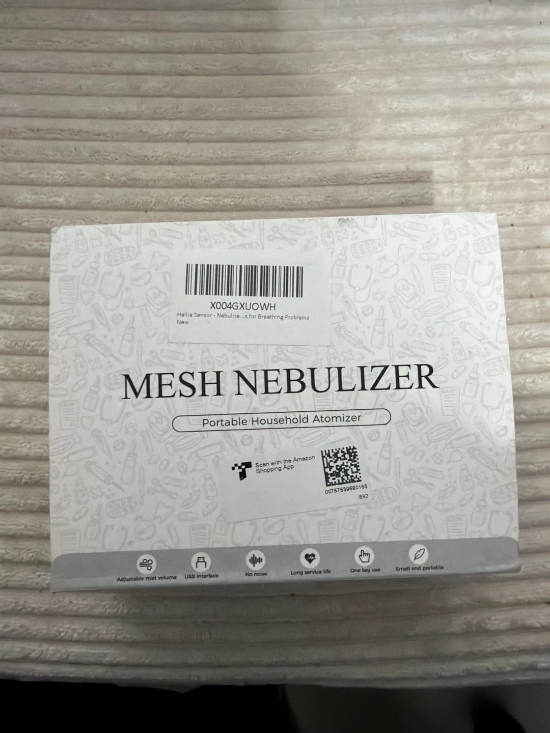 Mesh Nebulizer Portable Household Atomizer