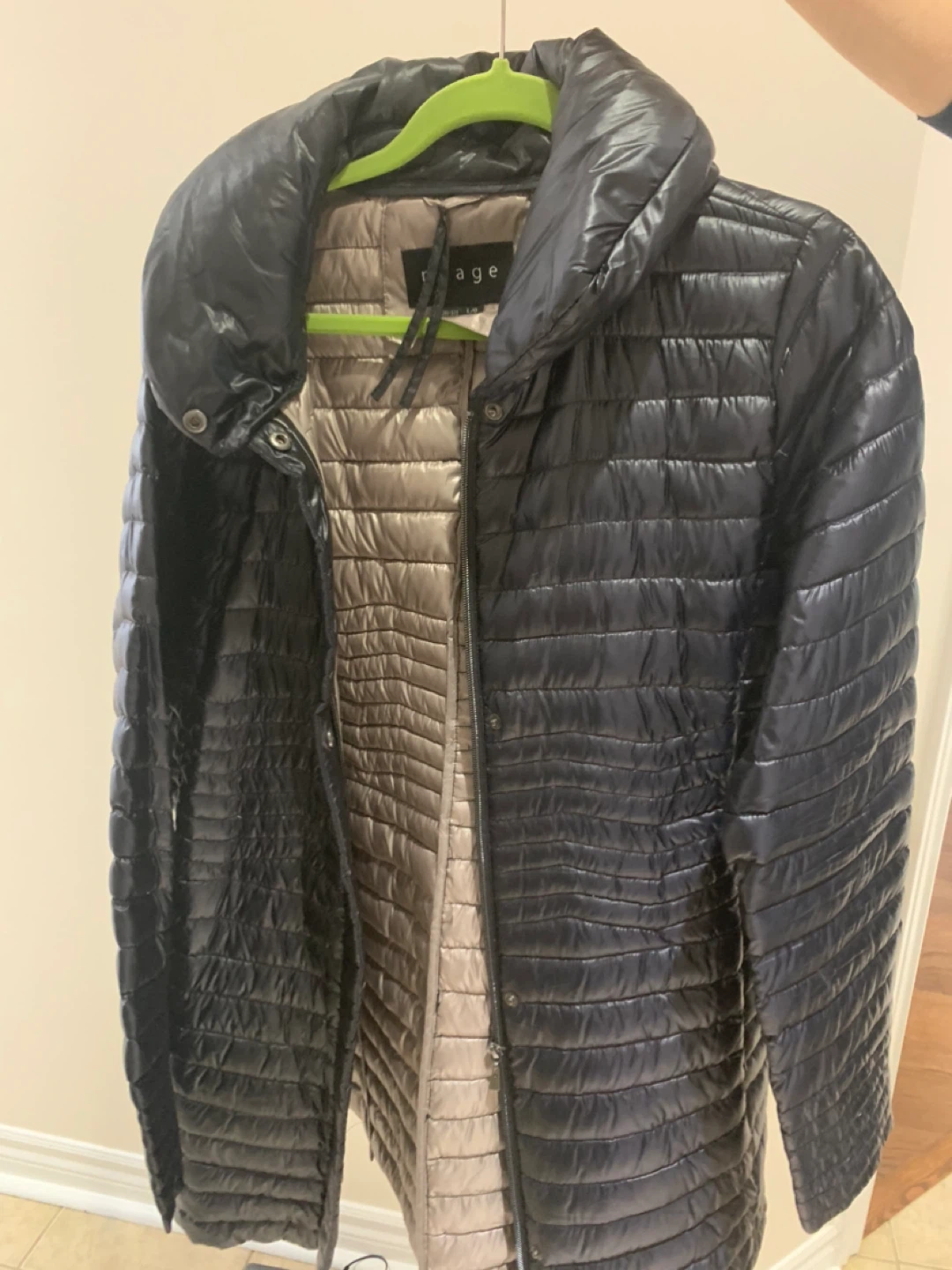 Nuage light weight Puffer Jacket - Navy Blue - Size L